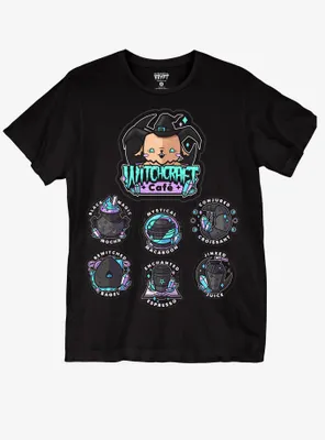 Witchcraft Cafe T-Shirt By Kawaii Krypt