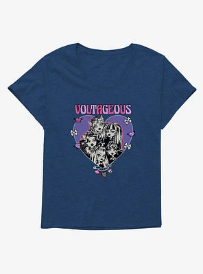 Monster High Voltageous Group Pose Girls T-Shirt Plus