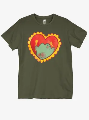 Heart Frog Butt T-Shirt By Root People