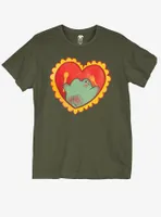 Heart Frog Butt T-Shirt By Root People