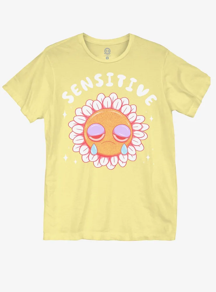 Sensitive Flower T-Shirt By Zoe Cain