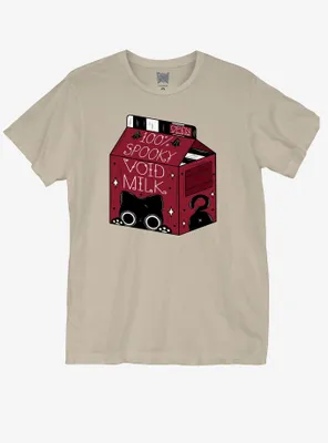 Void Milk T-Shirt By Pvmpkin