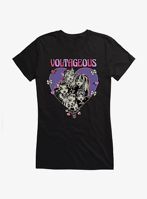 Monster High Voltageous Group Pose Girls T-Shirt