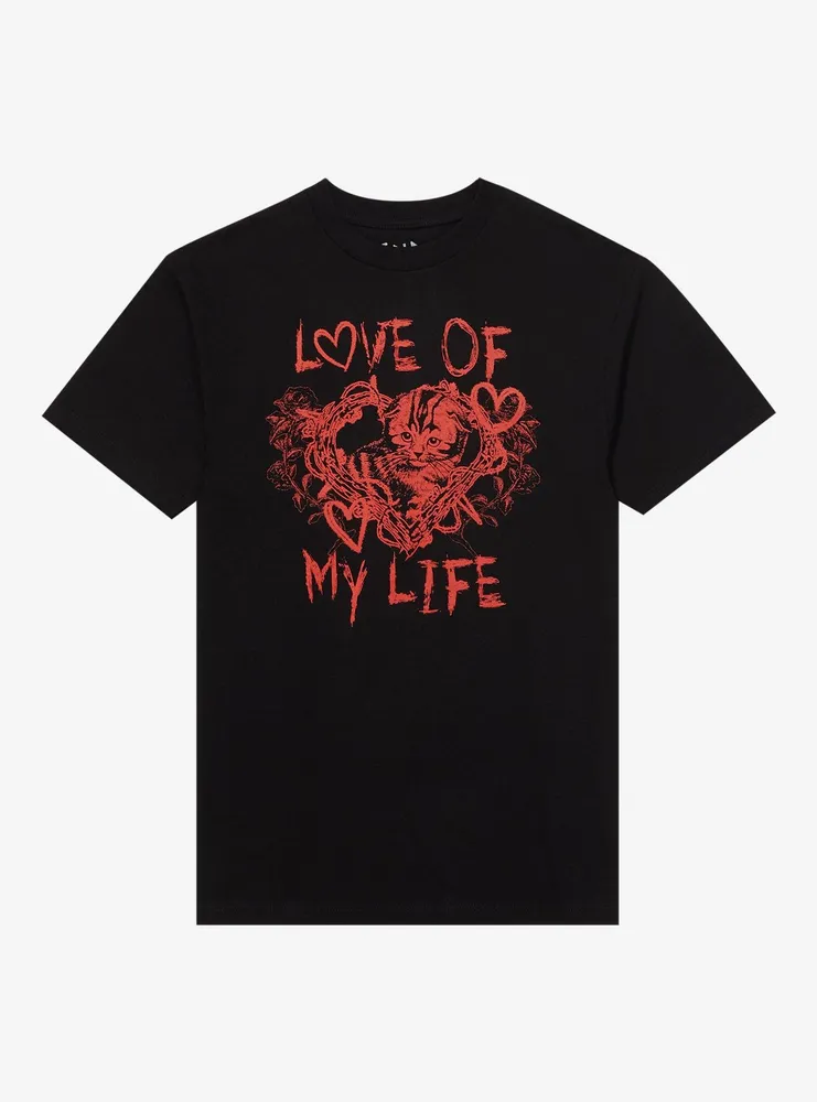 Cat Love Of My Life T-Shirt By Friday Jr