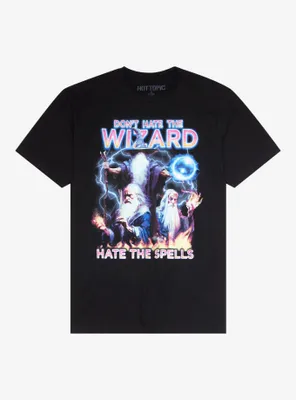 Hate The Spells Wizard T-Shirt