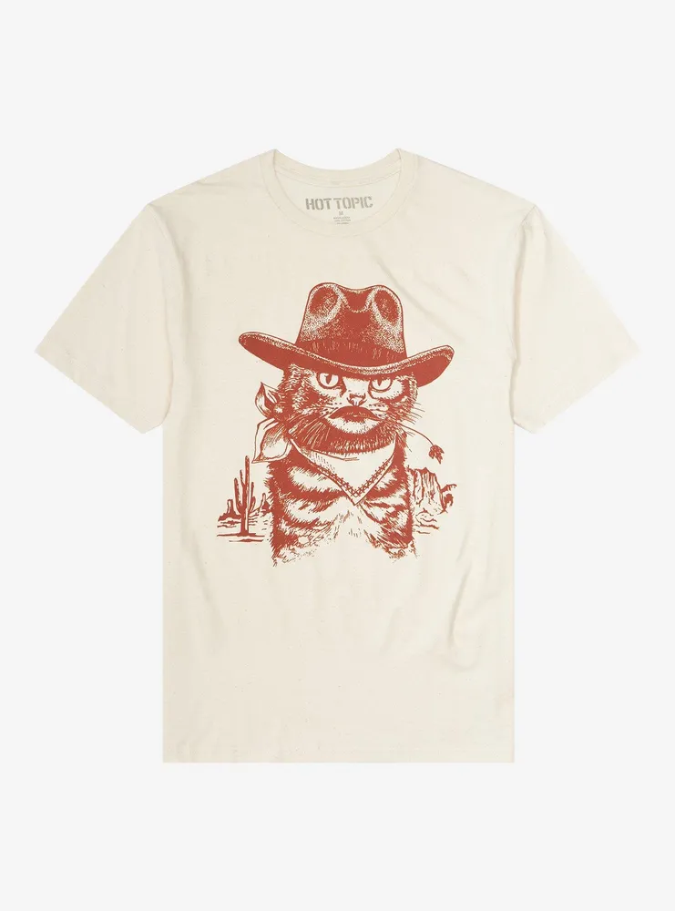 Cowboy Cat Tonal T-Shirt