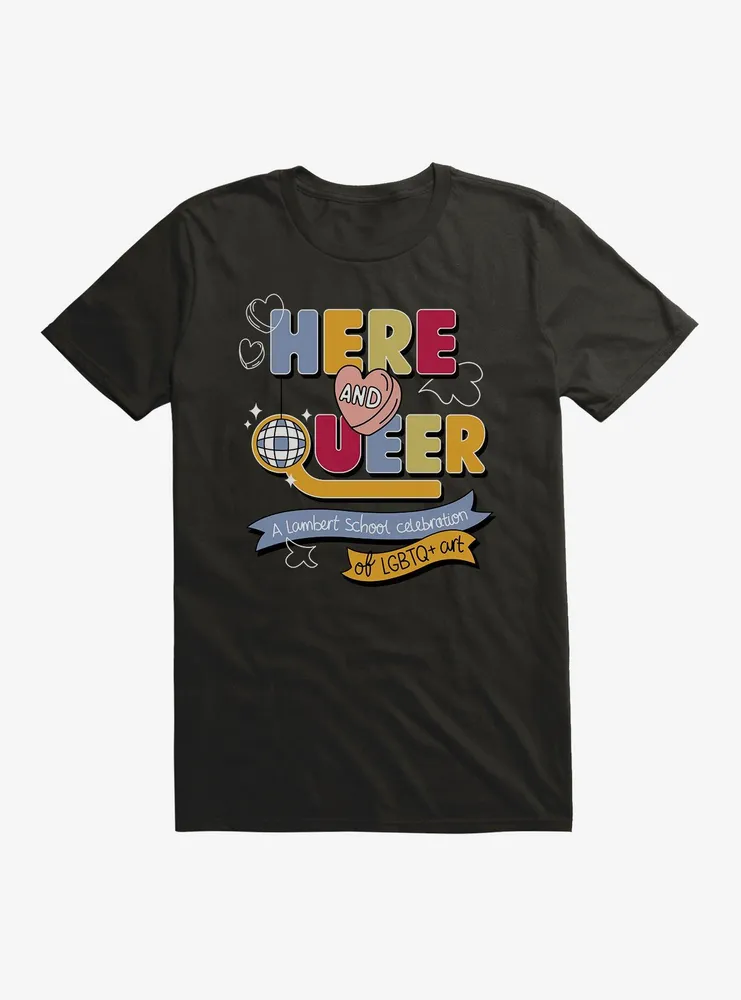 Heartstopper Here And Queer T-Shirt