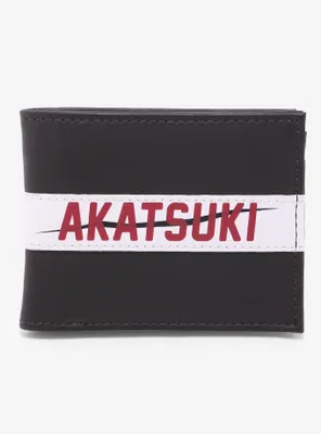 Naruto Shippuden Akatsuki Clouds Bifold Wallet