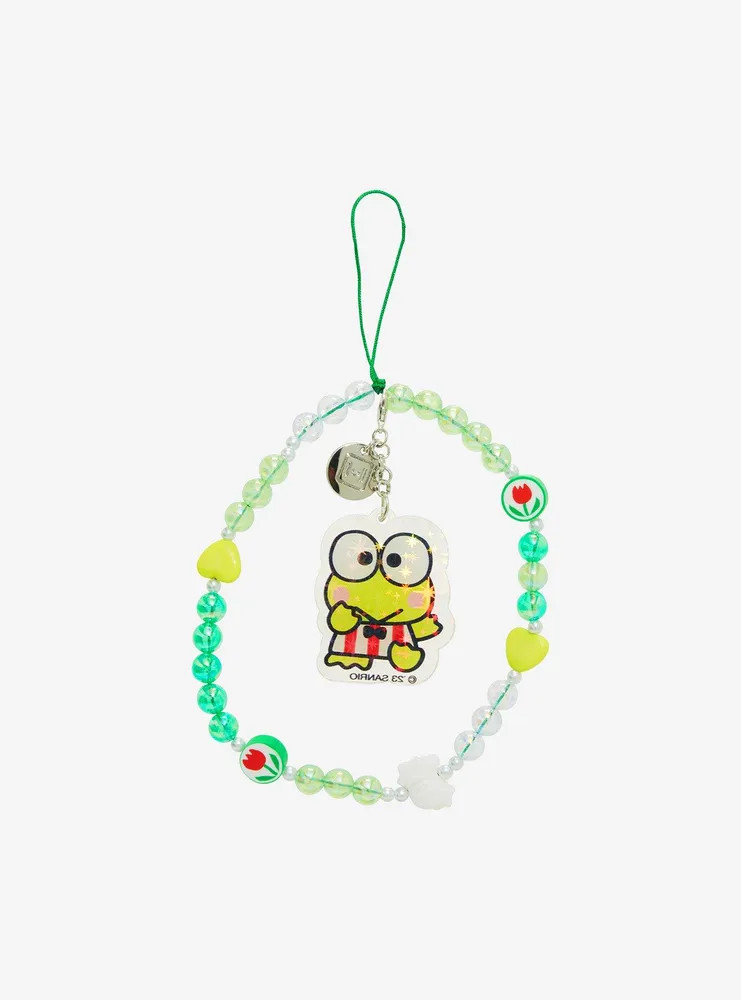 Keroppi Bead Phone Charm