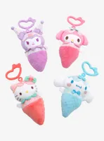 Hello Kitty And Friends Ice Cream Assorted Blind Plush Key Chain
