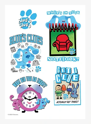 Blue's Clues What's In Your Notebook Kiss-Cut Sticker Sheet