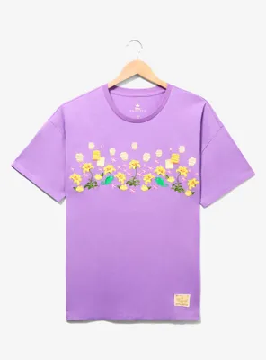 Disney Tangled Floral Lanterns Women's Plus T-Shirt - BoxLunch Exclusive
