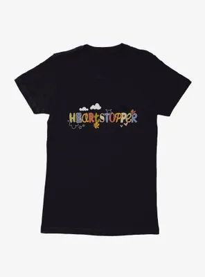 Heartstopper Doodle Title Womens T-Shirt