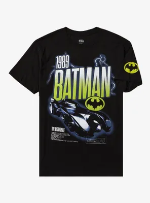 DC Comics Batman 1989 Batmobile T-Shirt