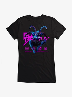 Blue Beetle Digital Code Girls T-Shirt