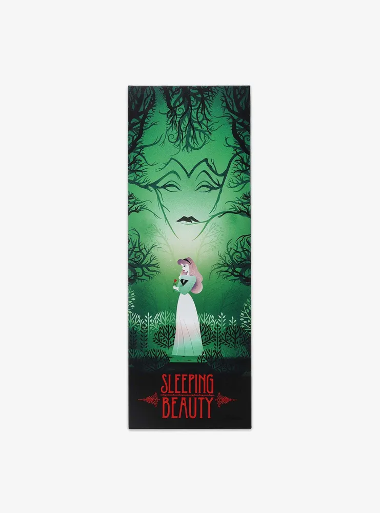 Disney Sleeping Beauty Aurora & Maleficent Vertical Canvas Wall Decor