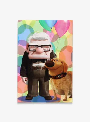 Disney Pixar Up Carl & Doug Balloons Canvas Wall Decor