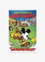 Disney Mickey Mouse Football Classic Movie Cover Canvas Wall Decor