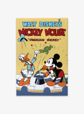 Disney Mickey Mouse Magician Classic Movie Cover Canvas Wall Decor