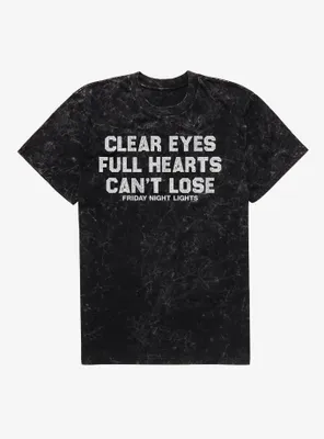 Friday Night Lights Clear Eyes Full Hearts Can't Lose Mineral Wash T-Shirt