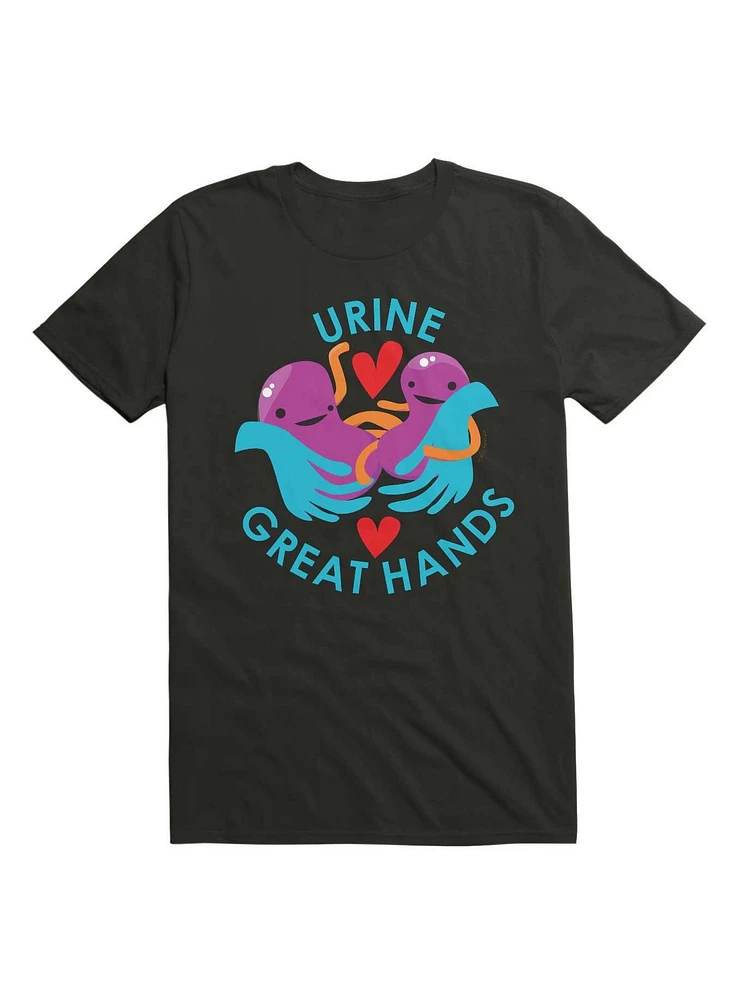 Urine Great Hands Kidney T-Shirt