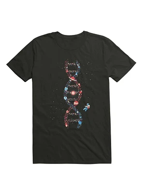 DNA Astronaut Galaxy We Are Stardust T-Shirt