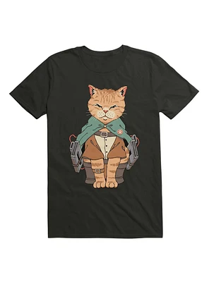 A Cat On Titans T-Shirt