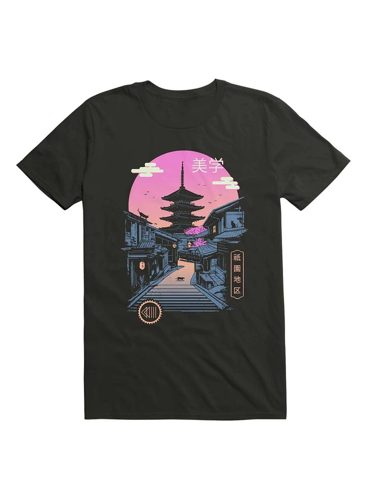 Pagoda Wave Aesthetics T-Shirt