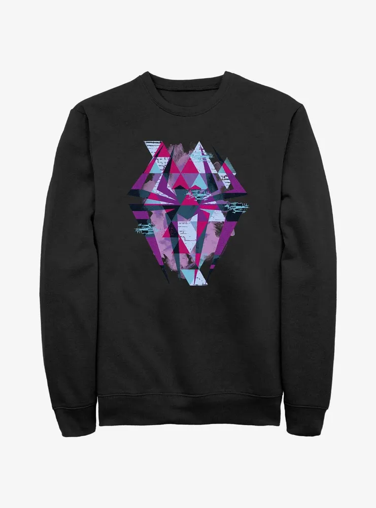 Marvel Spider-Man Geometric Spider Symbol Sweatshirt