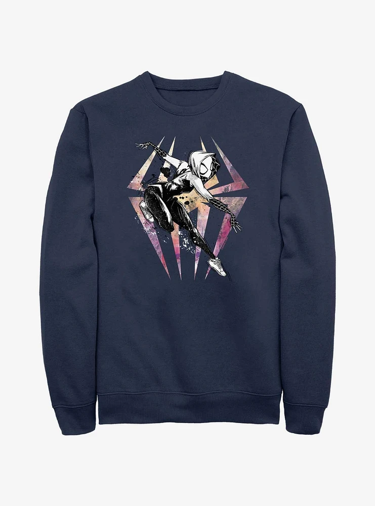 Marvel Spider-Man Sketch Spider-Gwen Sweatshirt