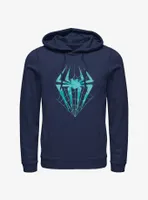 Marvel Spider-Man Spider Symbol With Web Hoodie