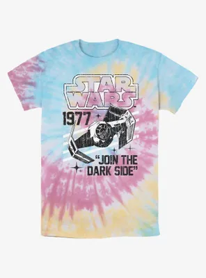 Star Wars Tie-Fighter Join The Dark Side Tie-Dye T-Shirt