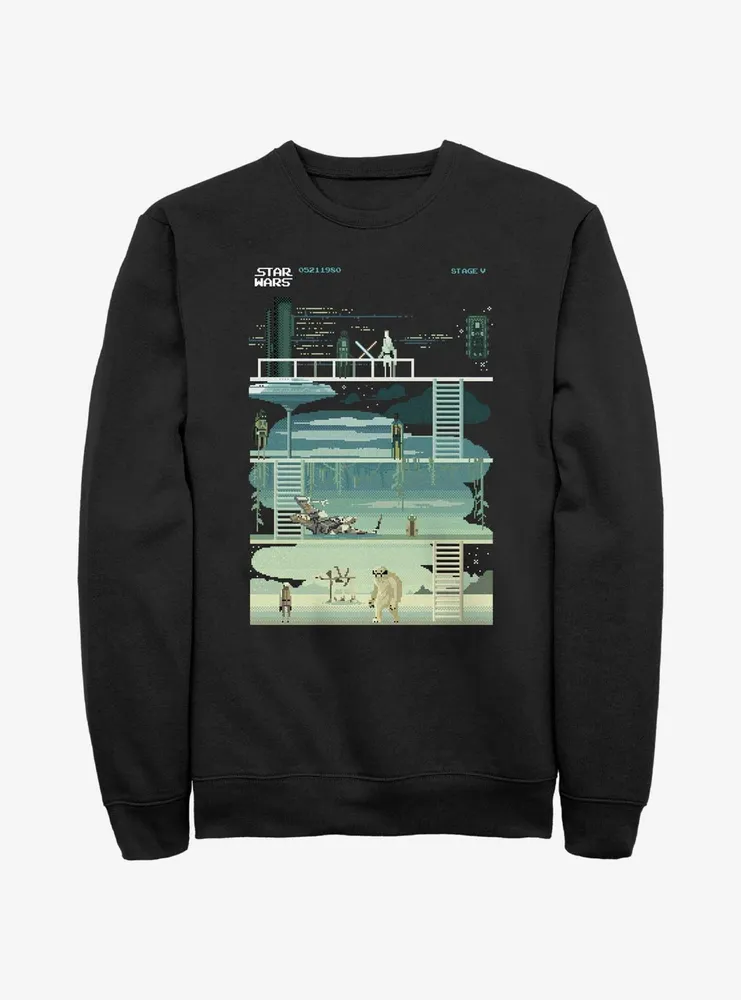 Star Wars: The Empire Strikes Back 8-Bit Sweatshirt