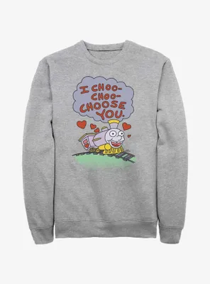 Simpsons Choo-Choose You Sweatshirt