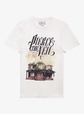 Pierce The Veil Collide With Sky Boyfriend Fit Girls T-Shirt