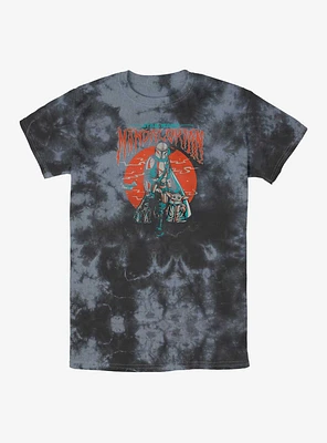 Star Wars The Mandalorian Sunset Fog Tie-Dye T-Shirt