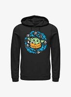 Star Wars The Mandalorian Frogs On My Mind Hoodie