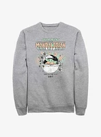 Star Wars The Mandalorian Floral Child Sweatshirt