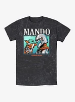 Star Wars The Mandalorian Found You Mineral Wash T-Shirt