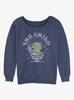 Star Wars The Mandalorian Child Girls Slouchy Sweatshirt