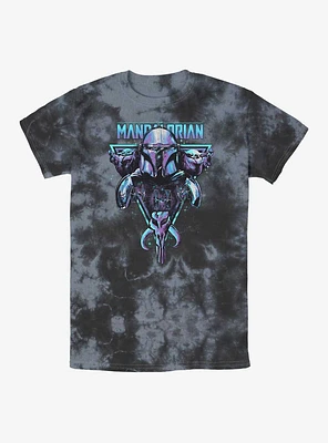 Star Wars The Mandalorian Beskar Triangle Tie-Dye T-Shirt