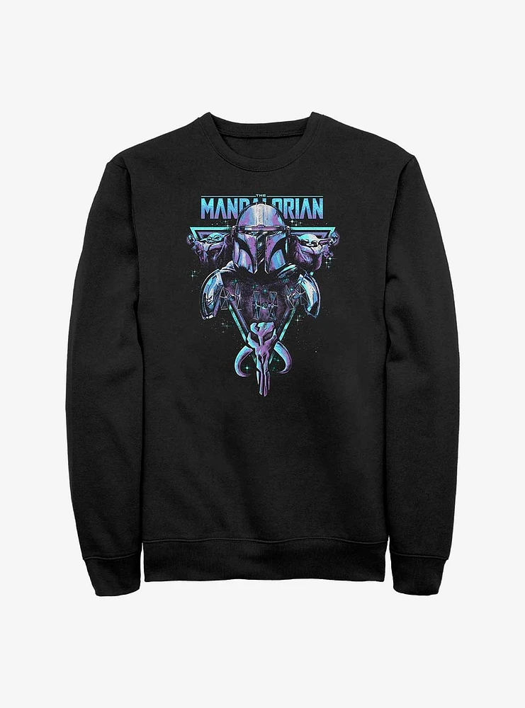 Star Wars The Mandalorian Beskar Triangle Sweatshirt