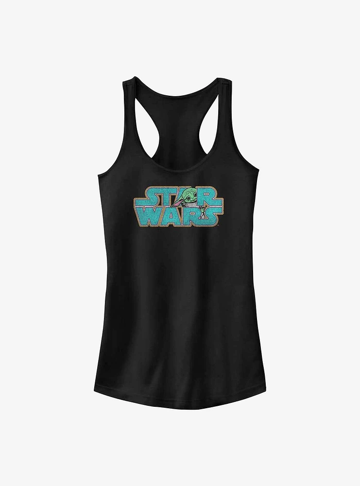 Star Wars The Mandalorian Logo Child Girls Tank