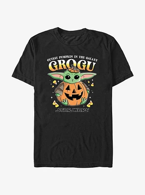 Star Wars The Mandalorian Pumpkin Grogu T-Shirt