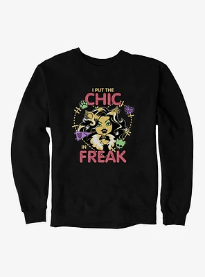 Monster High Clawdeen Wolf Chic Freak Sweatshirt