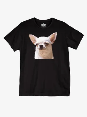 Crying Chihuahua Meme Boyfriend Fit Girls T-Shirt