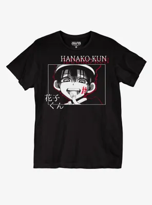 Toilet-Bound Hanako-Kun Smiling Boyfriend Fit Girls T-Shirt