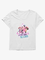 Barbie And The Rockers Eighties Glam Girls T-Shirt Plus