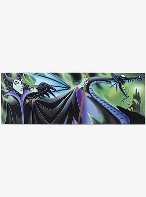 Disney Sleeping Beauty Maleficent Colorful Canvas Wall Decor