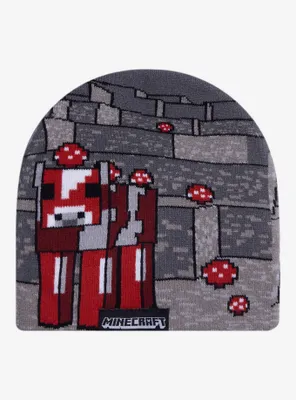 Minecraft Mooshroom Beanie